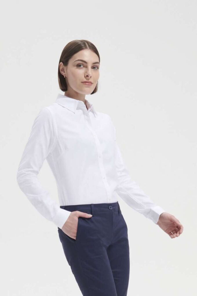 SOL'S BRODY WOMEN - HERRINGBONE SHIRT - Image 3