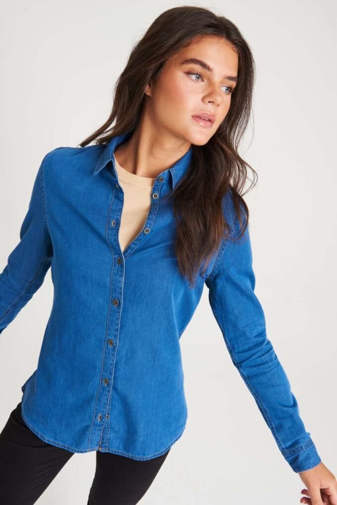 LUCY DENIM SHIRT - Image 9
