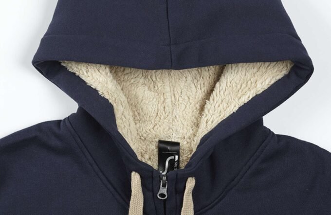 SOL'S SHERPA - UNISEX ZIPPED JACKET WITH "SHERPA" LINING - Image 4