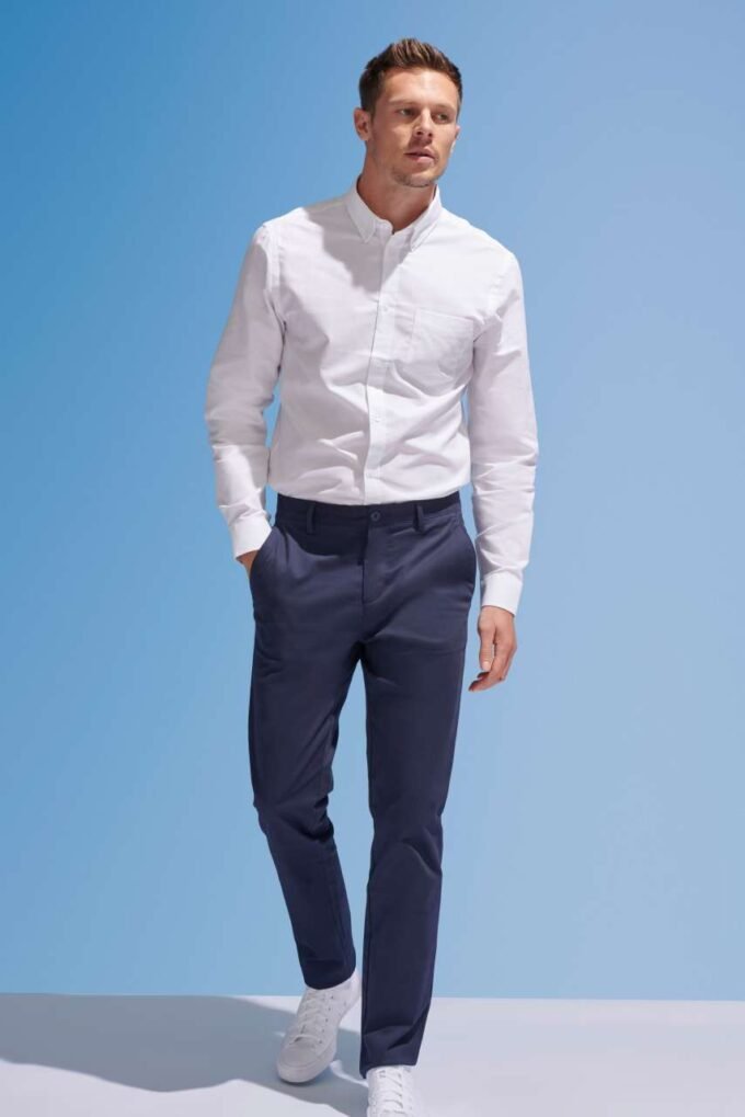 SOL'S JARED MEN - SATIN STRETCH TROUSERS - Image 3