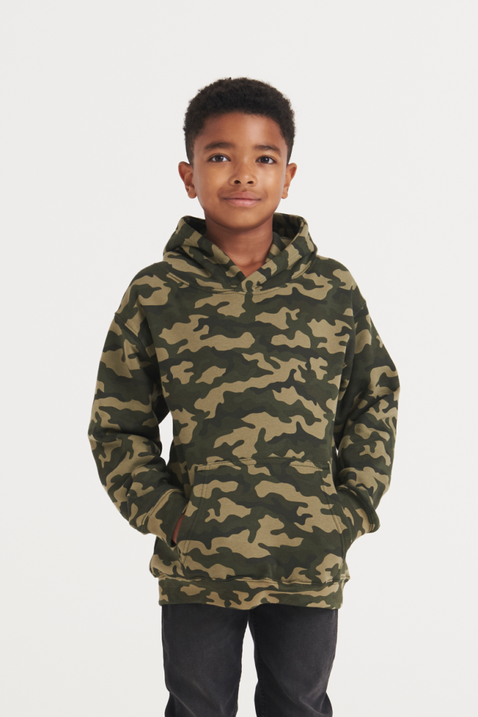 KIDS CAMO HOODIE - Image 2