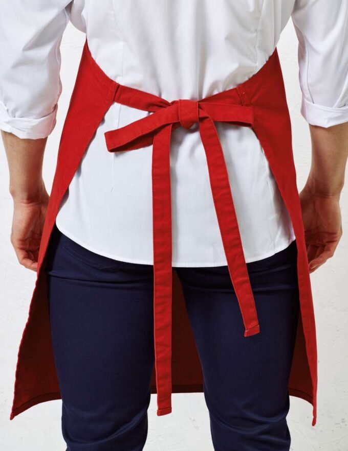 'CALIBRE' HEAVY COTTON CANVAS BIB APRON - Image 3