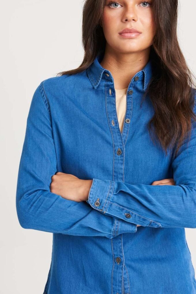 LUCY DENIM SHIRT - Image 7