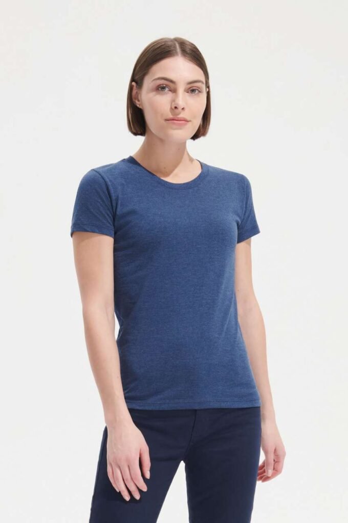 SOL'S REGENT FIT WOMEN ROUND COLLAR FITTED T-SHIRT - Image 7