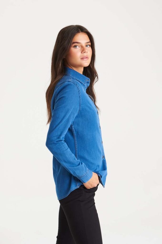 LUCY DENIM SHIRT - Image 4